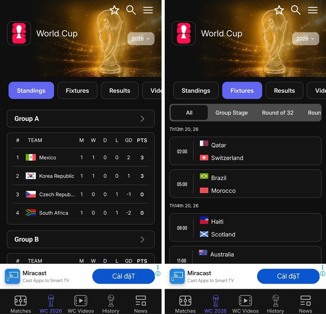 Ứng dụng theo dõi World Cup 2026 không thể thiếu trên điện thoại - 3