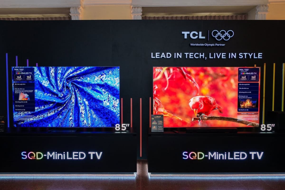TV cao cấp đổ bộ thị trường Việt Nam mùa World Cup 2026