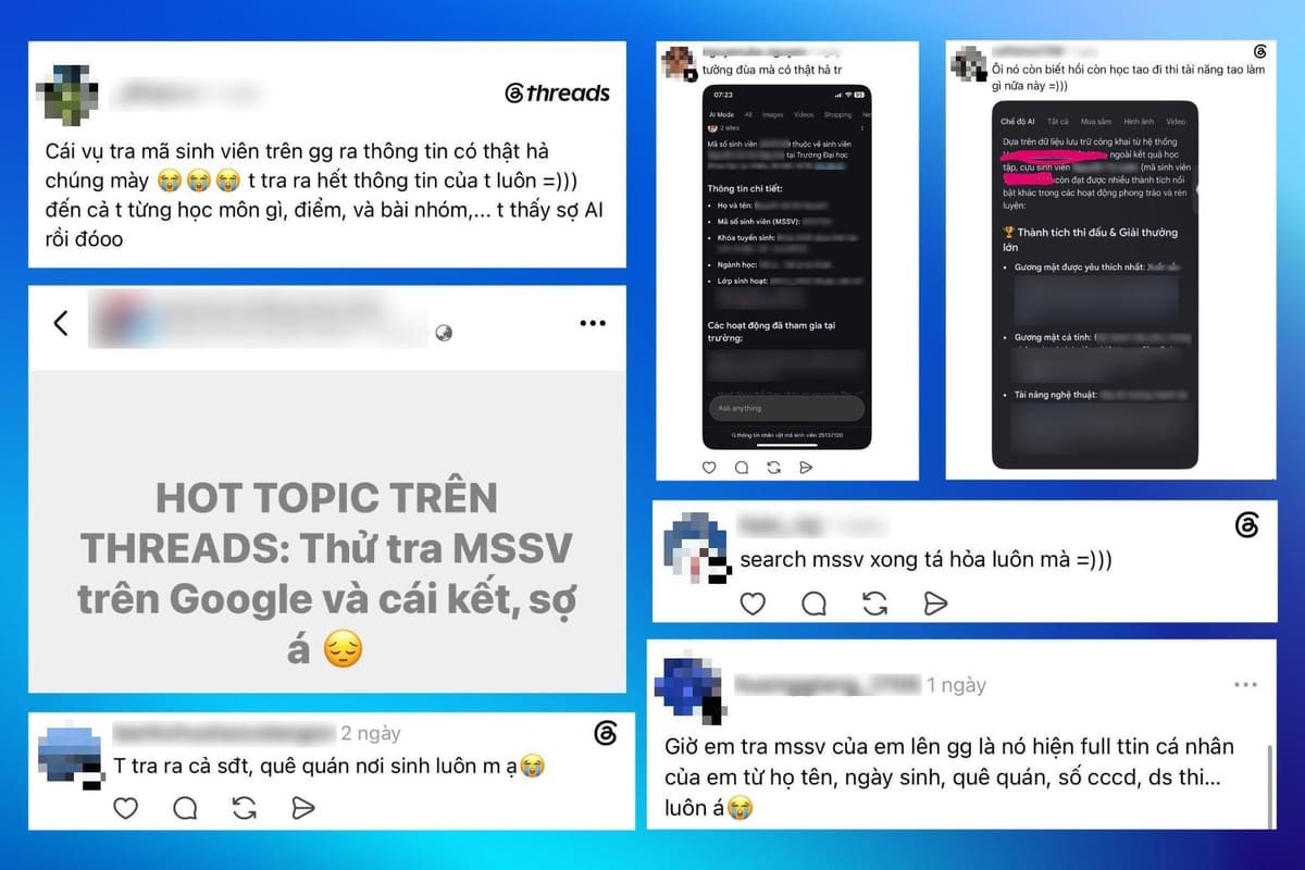 Bị lộ thông tin qua mã số sinh viên, chuyên gia lý giải nguyên nhân