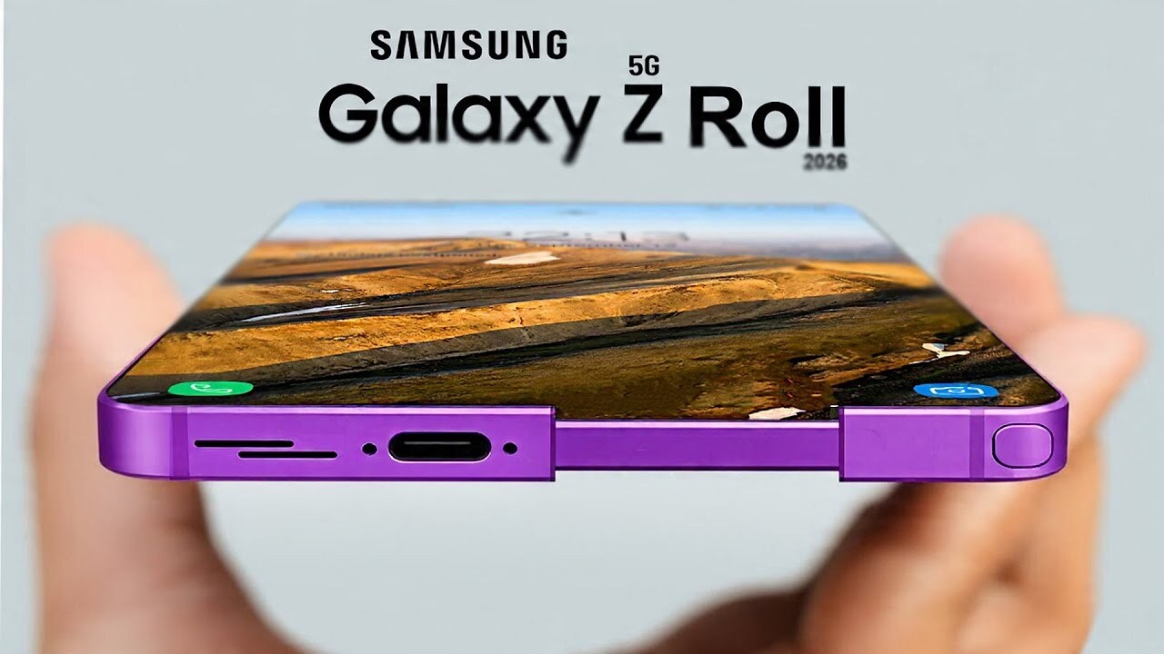 Samsung chuẩn bị ra mắt điện thoại màn hình cuộn