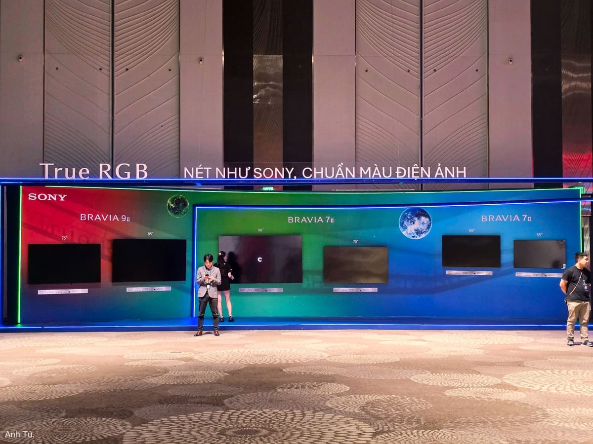 Sony mới ra mắt dải TV BRAVIA và loa 2026 ở VN: Ấn tượng với True RGB và mẫu 100 inch