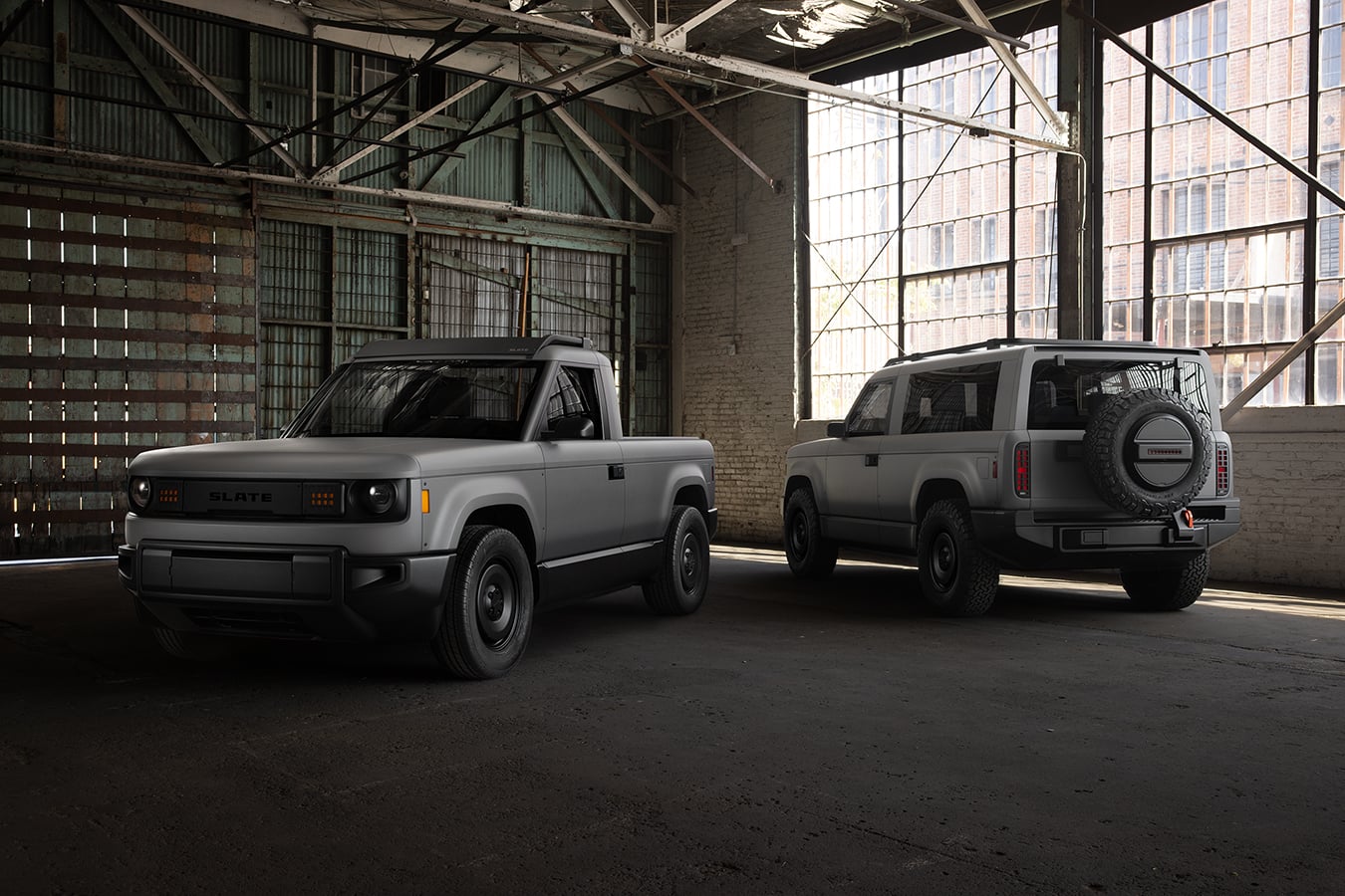 Xe điện Mỹ giá rẻ Slate Truck - khi là SUV, khi là bán tải, tùy biến và cá nhân hóa tối đa