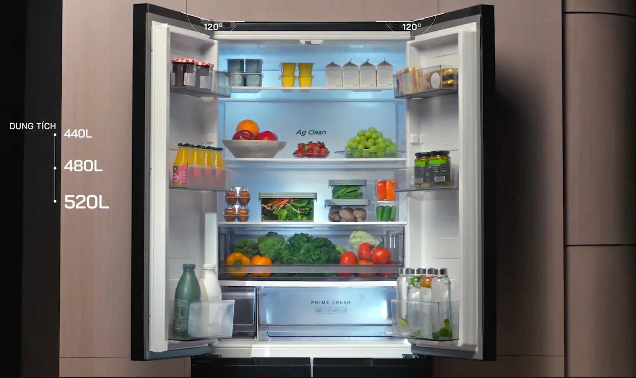 Panasonic mới ra dòng tủ lạnh 4 cánh âm tường 2026 thiết kế khít hộc bếp hay lắm anh em