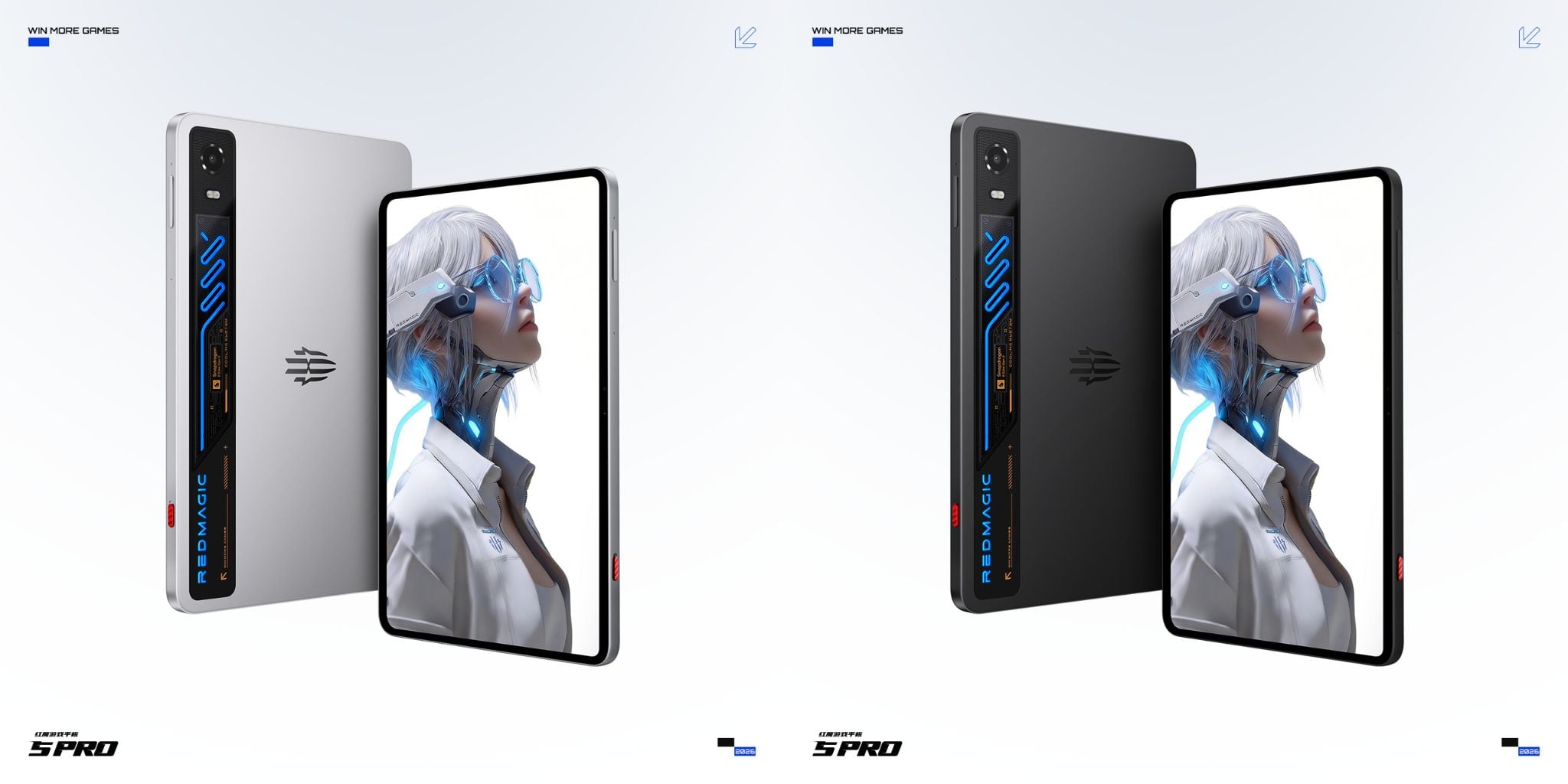 nubia REDMAGIC Gaming Tablet 5 Pro ra mắt rồi nhe các bạn, tablet gaming nhỏ gọn mạnh từ nubia