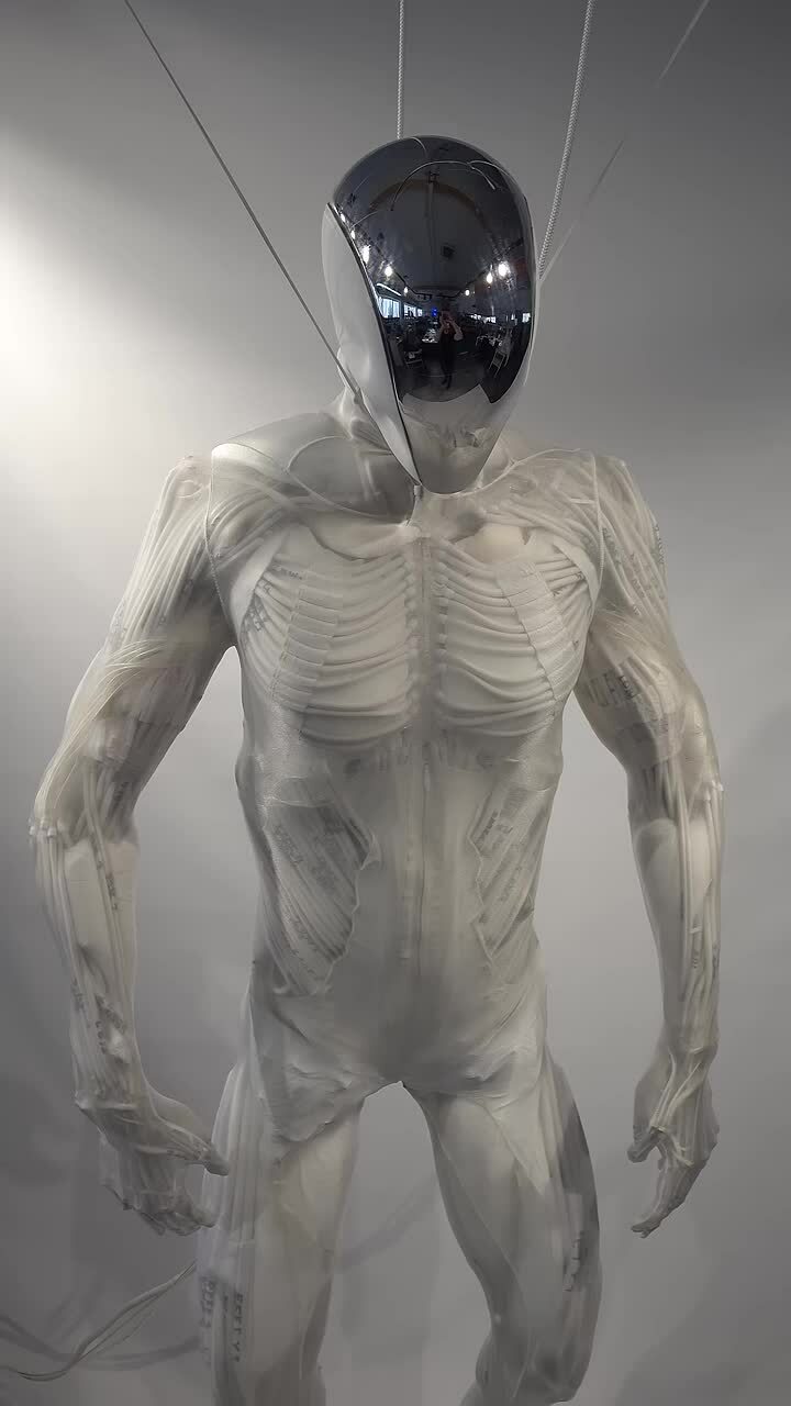 Robot 'người nhân tạo' cử động 1.000 cơ bắp
