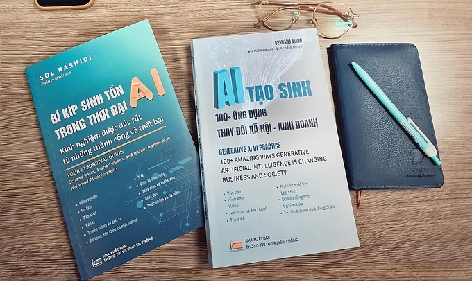 AI tạo sinh và Bí kíp sinh tồn trong thời đại AI giúp làm chủ trí tuệ nhân tạo trong kỷ nguyên số. Ảnh: Nxb Thông tin và Truyền thông