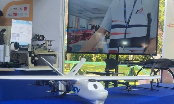 UAV hỗ trợ trinh sát biển. Ảnh: Nhóm nghiên cứu