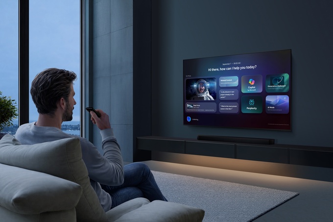 TV Samsung hỗ trợ tìm kiếm, trả lời bằng hội thoại AI