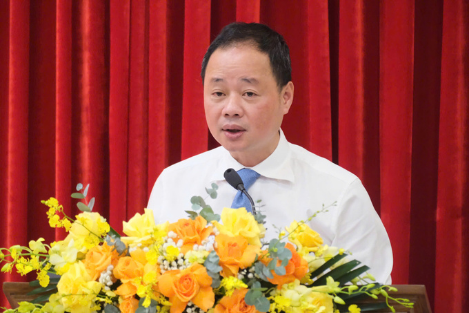 GS.TS Trần Hồng Thái, Phó Trưởng ban Chính sách, chiến lược Trung ương phát biểu tại hội thảo. Ảnh: NB