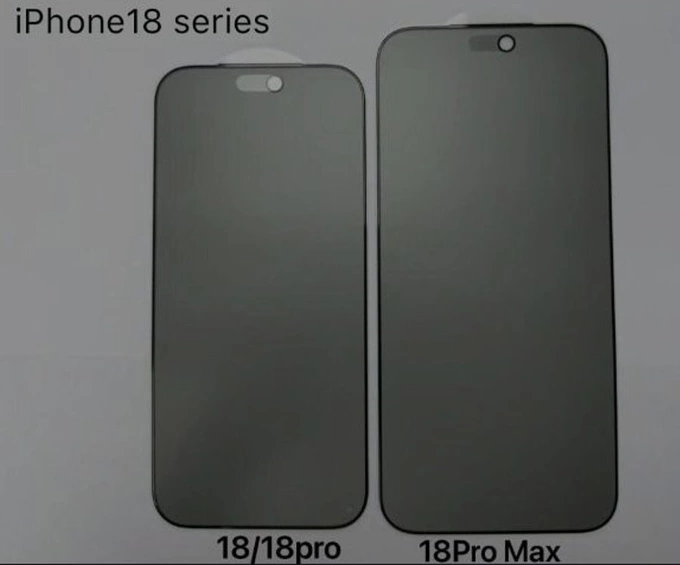 Mặt kính iPhone 18 lộ diện