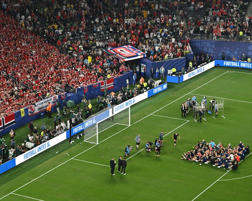Thành phố Na Uy rung lắc khi đội tuyển ghi bàn tại World Cup