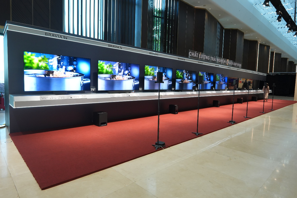 Hai mẫu Bravia 9 II và Bravia 7 II là tâm điểm trong đợt ra mắt lần này. Ảnh: Sony