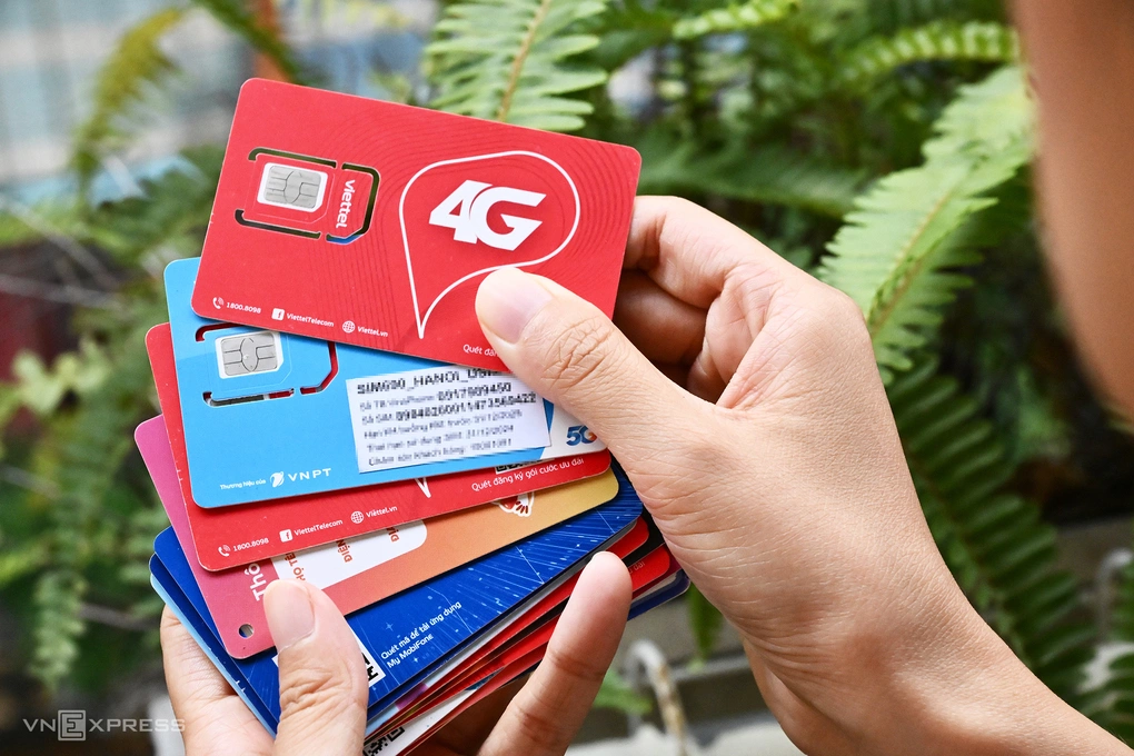 Phạt tiền thuê bao cố tình sử dụng SIM không chính chủ