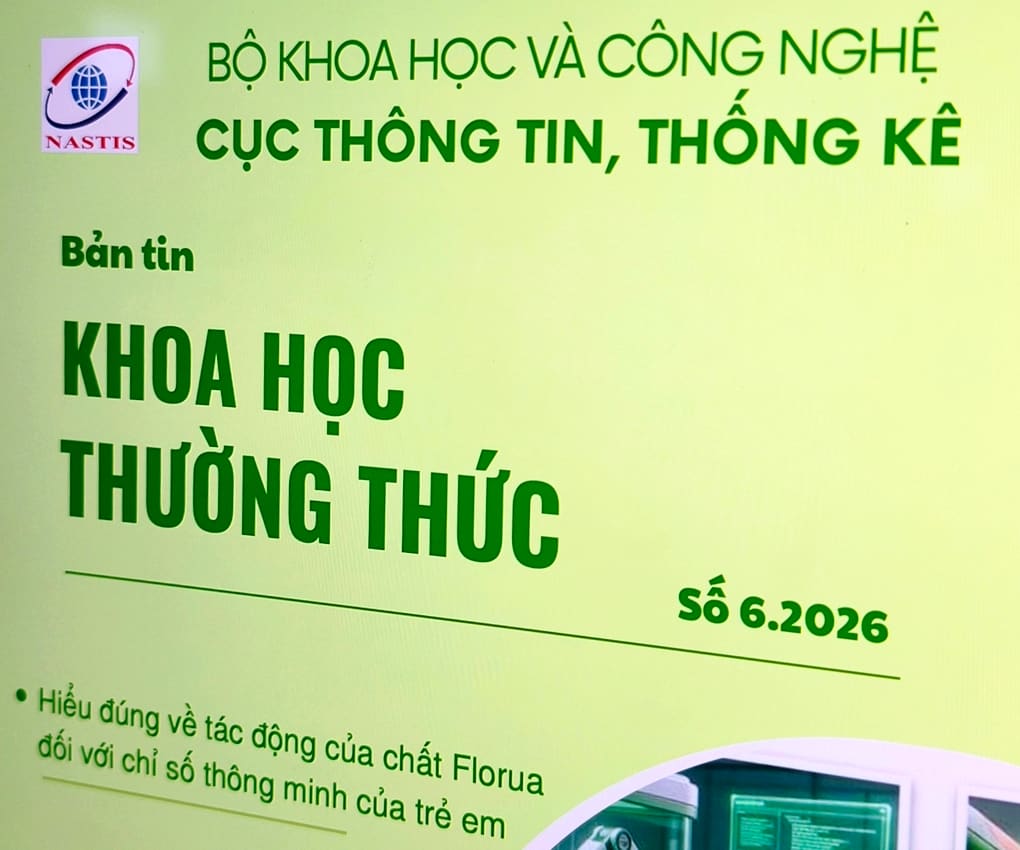 Phát hành bản tin về Khoa học thường thức
